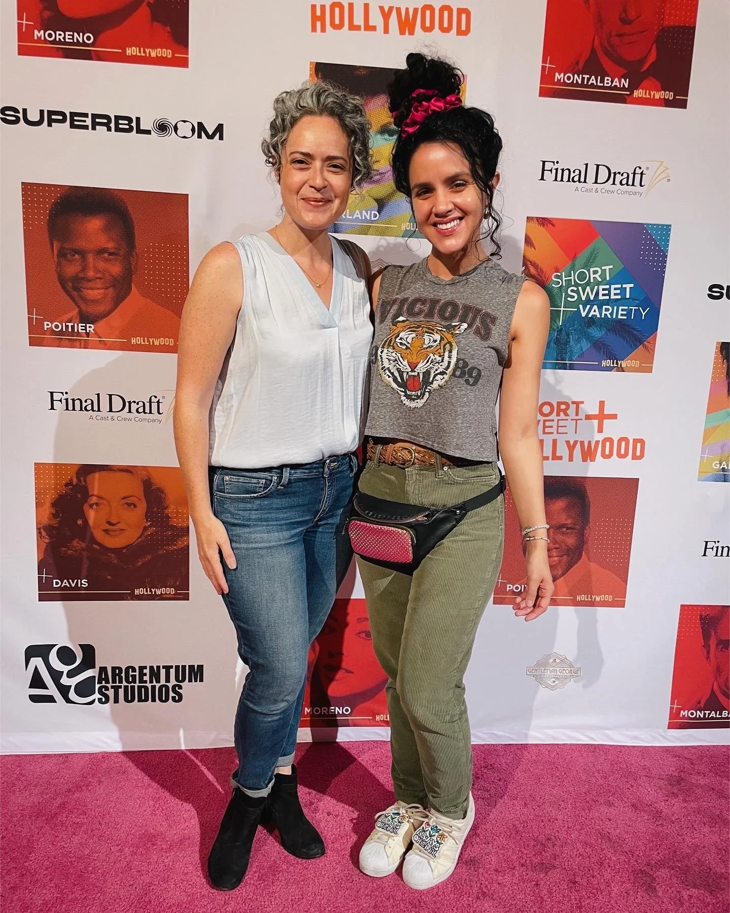 Jordana and Jessica in front of Hollywood round.jpeg