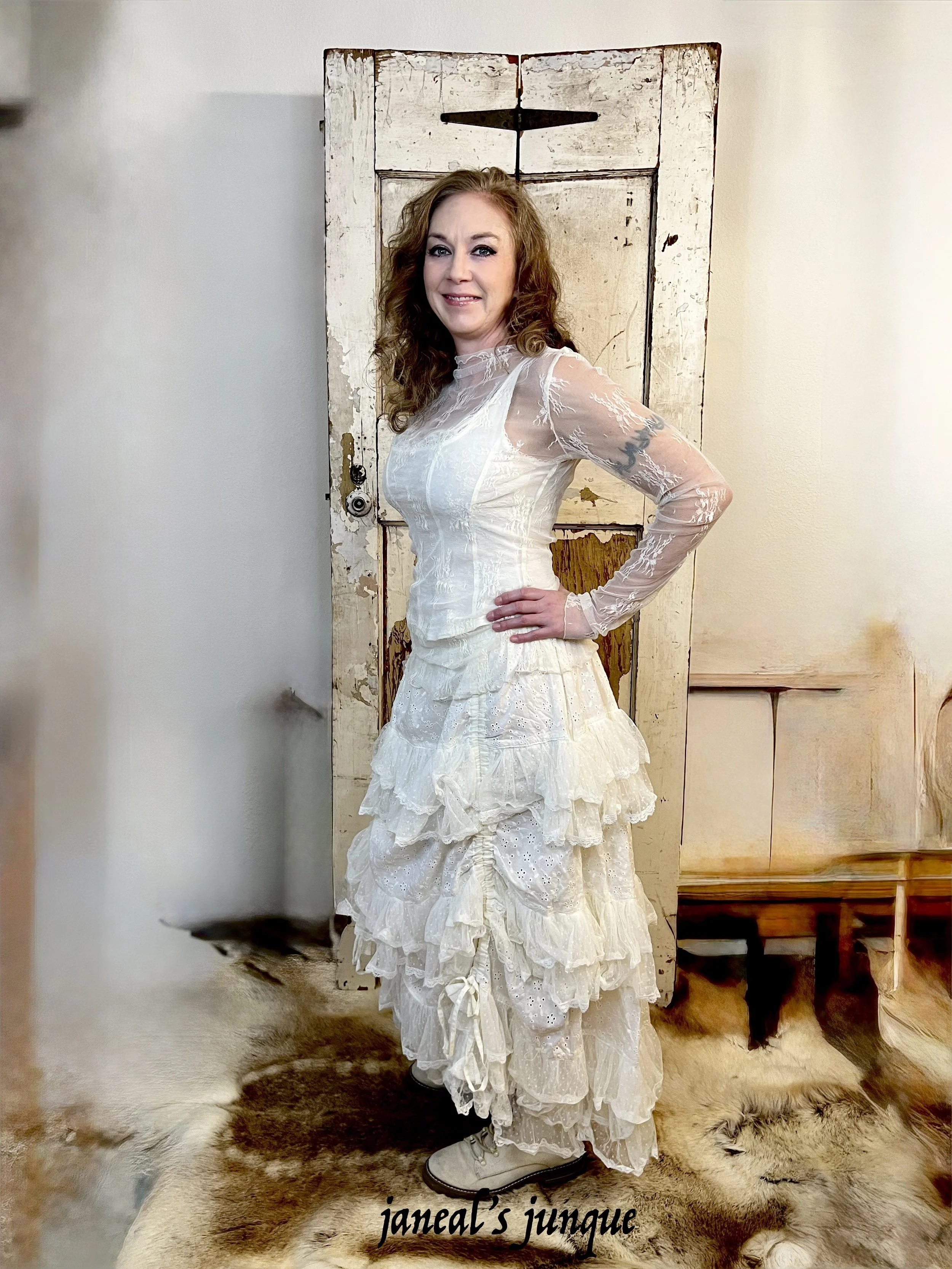 PaPeR LaCe RUFFLES & LACE Skirt