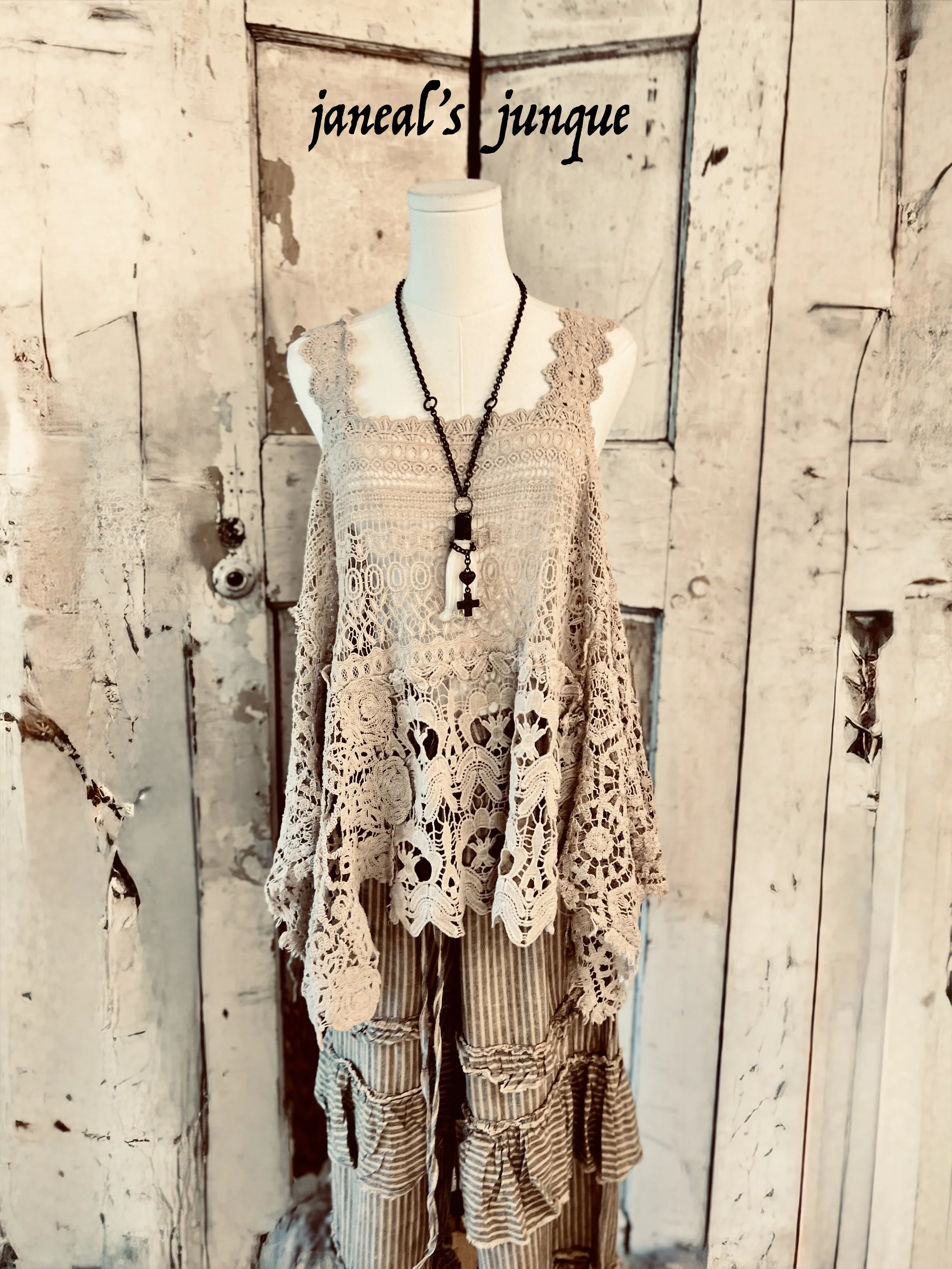 JaDeD GyPsY Forever Timeless LACE TANK