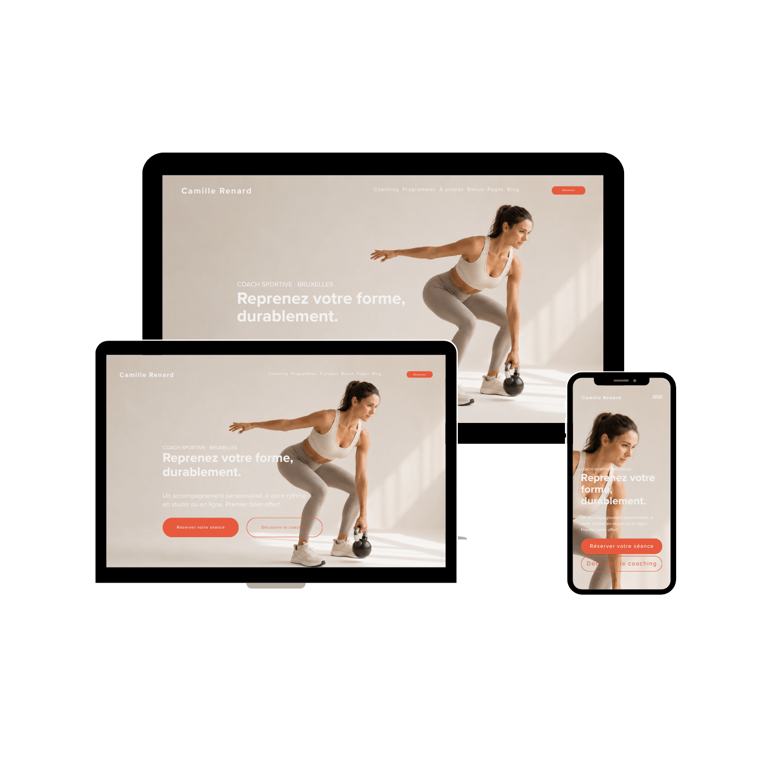 Template Master™ — Coach Sportif