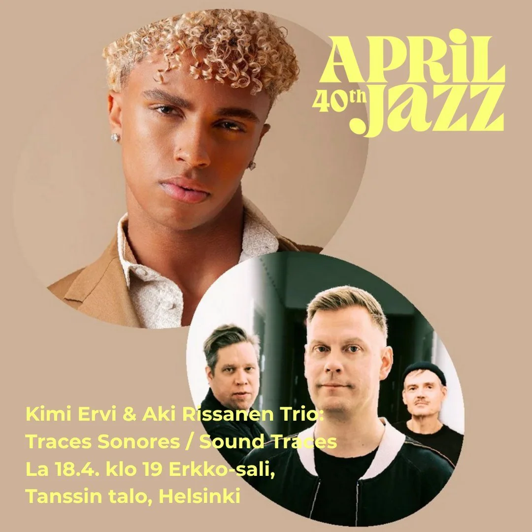 Tanssija Kimi Ervin ja Aki Rissanen Trion yhteisesitys Traces Sonores / Sound Traces n&auml;hd&auml;&auml;n April Jazzeilla lauantaina 18.4. klo 19 Tanssin talon Erkko-salissa! ⭐

Kimi Ervi on ranskalais-suomalainen tanssija, koreografi ja opettaja, 
