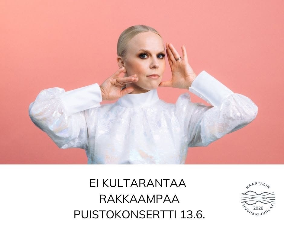🌸 Aili Ikonen huomenna 13.6. Naantalin Musiikkijuhlien Kultarannan puistokonsertissa!

Loppuunmyydyss&auml; konsertissa on luvassa tyylilajien huippukokous: kamari-, jazz- ja elokuvamusiikkia. Konsertin aloittaa klassisen musiikin helmet, joita Naan