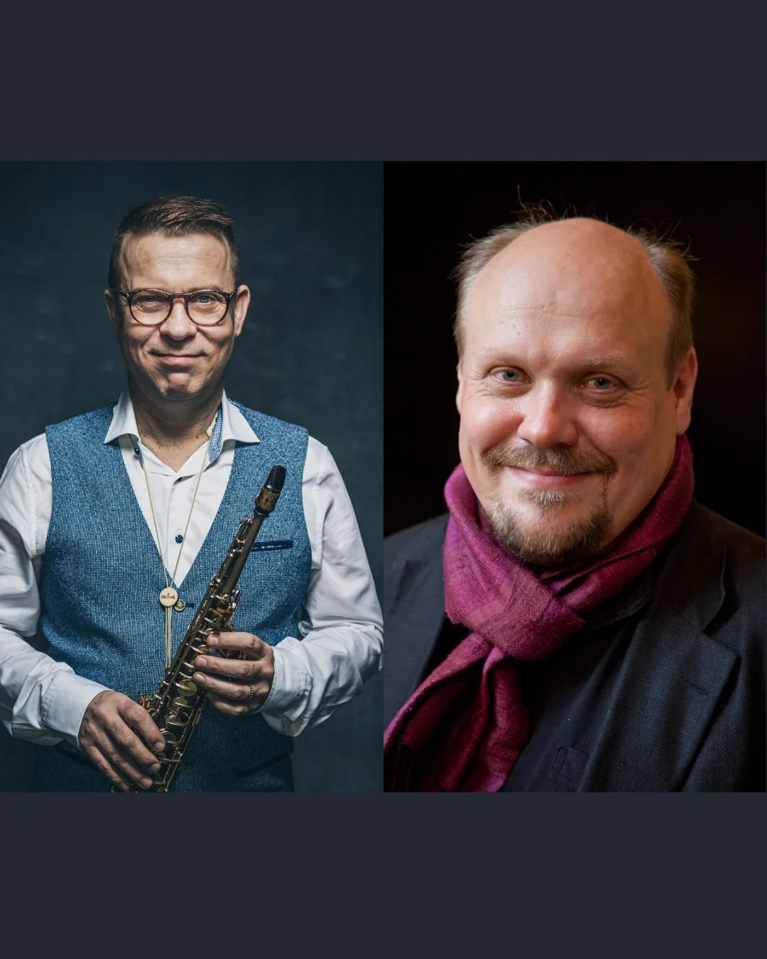 Saksofonisti Jukka Perkon ja n&auml;yttelij&auml; Hannu-Pekka Bj&ouml;rkmanin uusi Teet tuulista sanasi -konsertti kuullaan Lohtajan kirkkomusiikkijuhlilla Lohtajan kirkossa su 2.8. klo 18. Taiteilijat kuvaavat konserttia n&auml;in: 

"Musiikiss