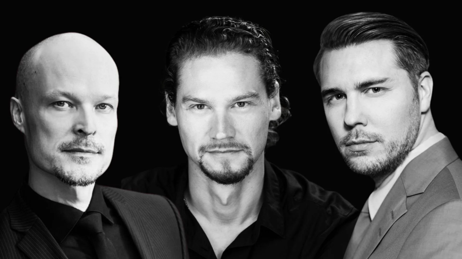 Kolme baritonia, Ville Rusanen, Kristian Lindroos, Aarne Pelkonen