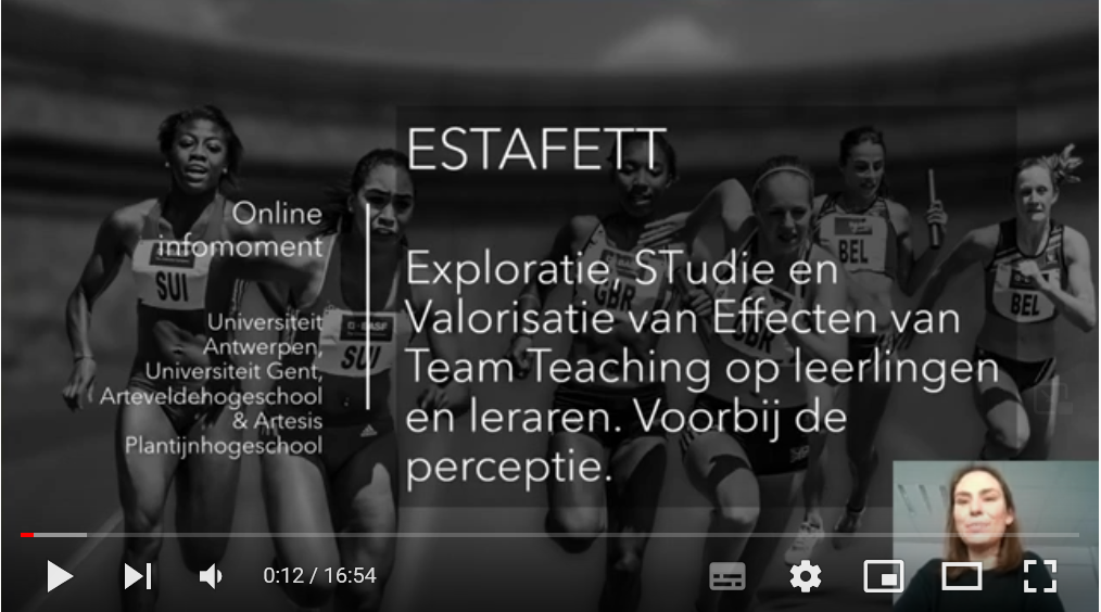 Voorstelling ESTAFETT