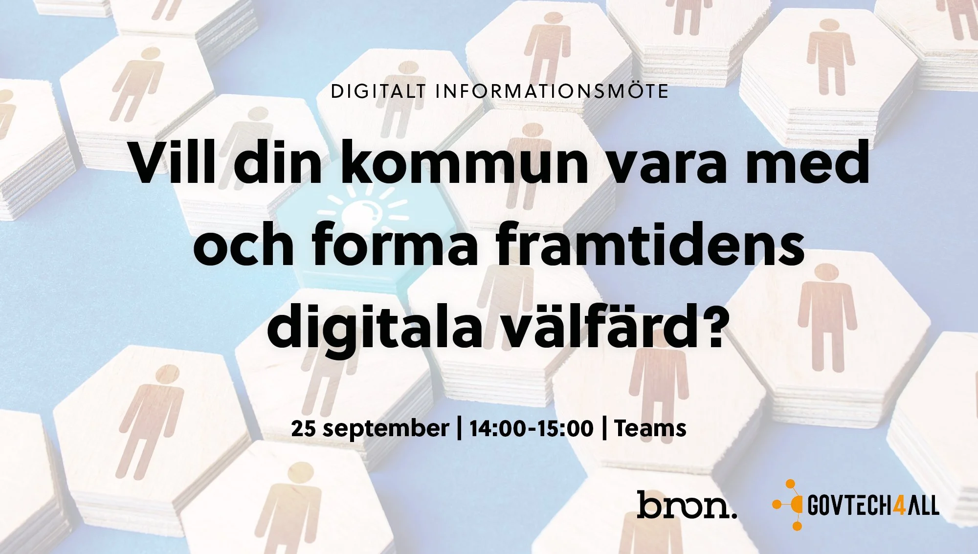 Informationsmöte: Vill din kommun vara med och forma framtidens digitala välfärd?