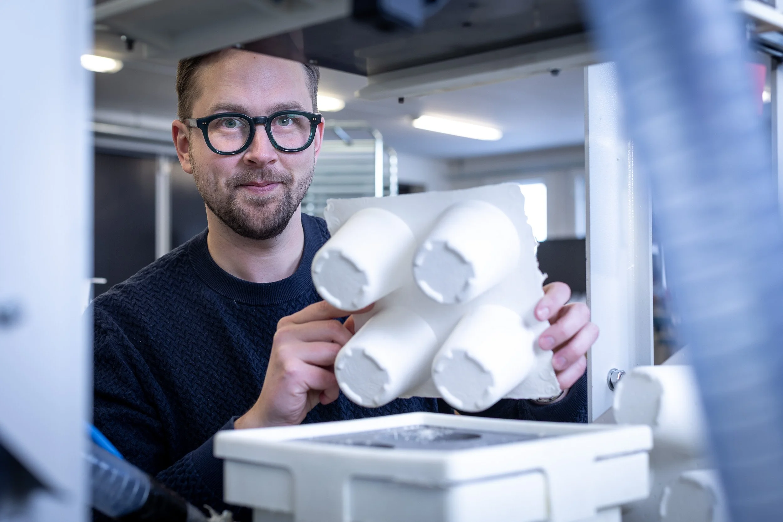 Från hållbara ljushållare till labb för materialinnovation