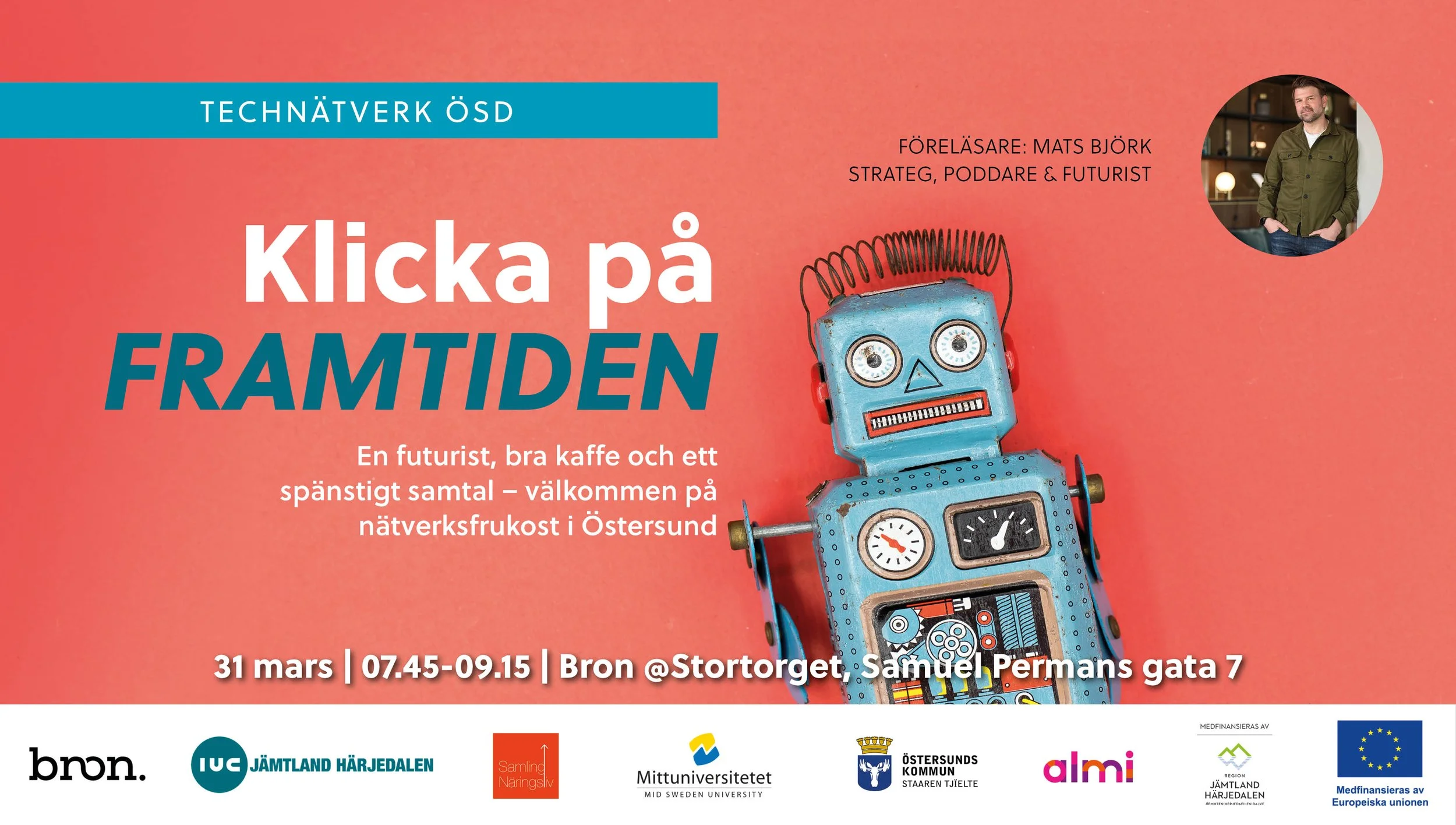 Klicka på framtiden – techfrukost i Östersund