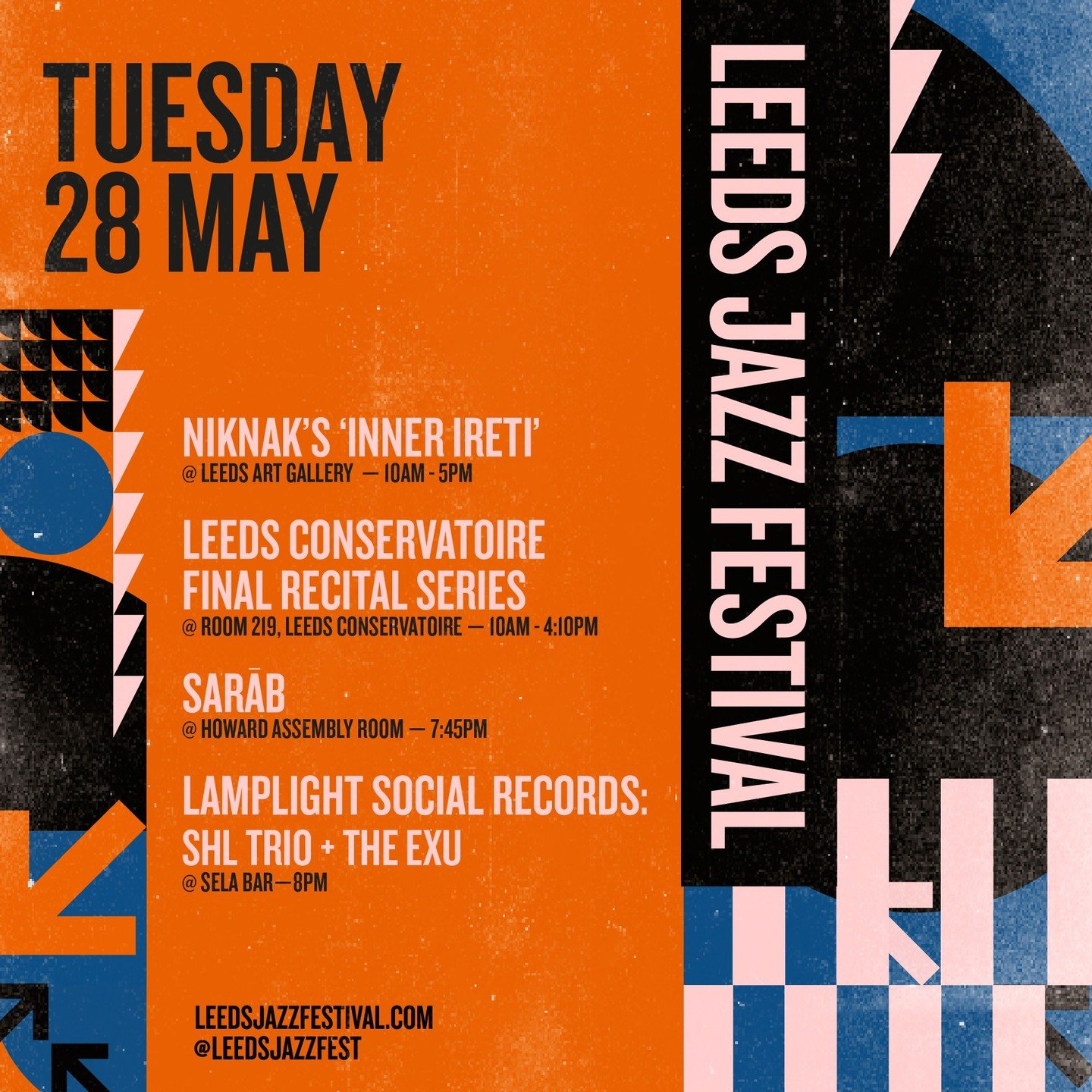 LEEDS JAZZ FESTIVAL CONTINUES FOR DAY 6 🎷

Today is your last chance to catch @niknakdjmusic 's &lsquo;Inner Ireti&rsquo; today at @leedsartgallery open from 10am - 5pm! 

The exclusive audio installation merges jazz with electronic &amp; experiment