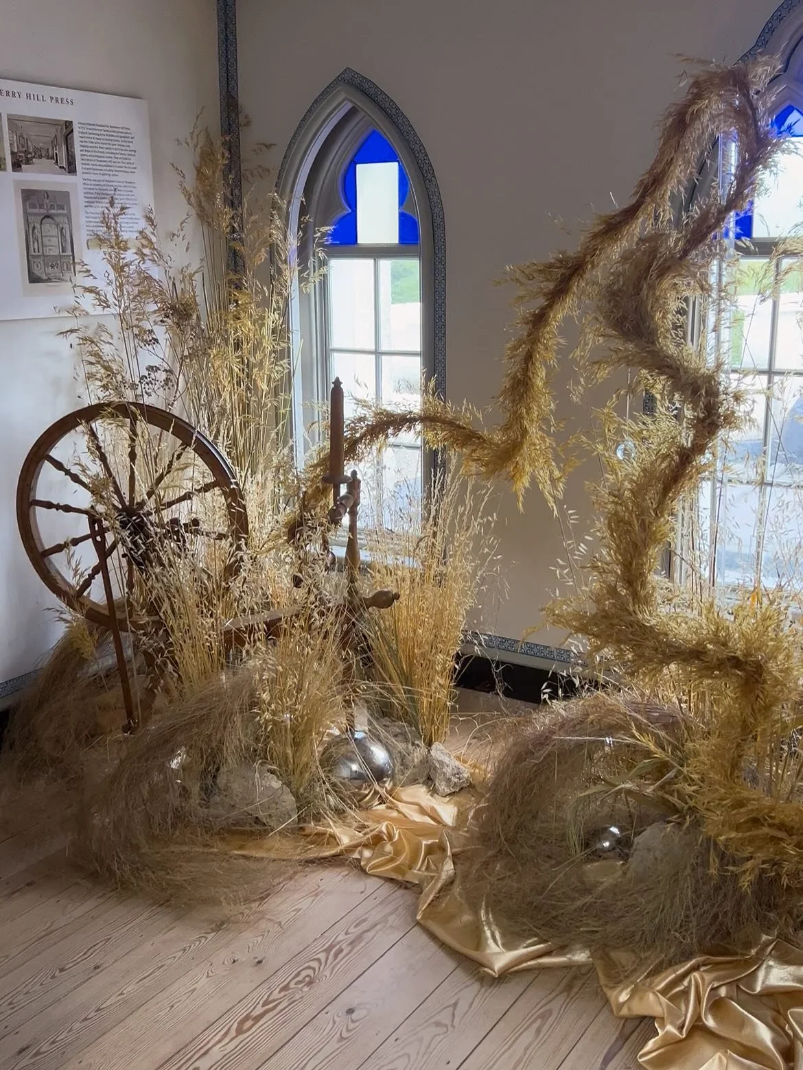 My installation for this year&rsquo;s Strawberry Hill House exhibition. 

Floral design is about taking the beauty of nature and creating an arrangement with it. But it&rsquo;s more than that. 

It&rsquo;s a balance of understanding your materials an