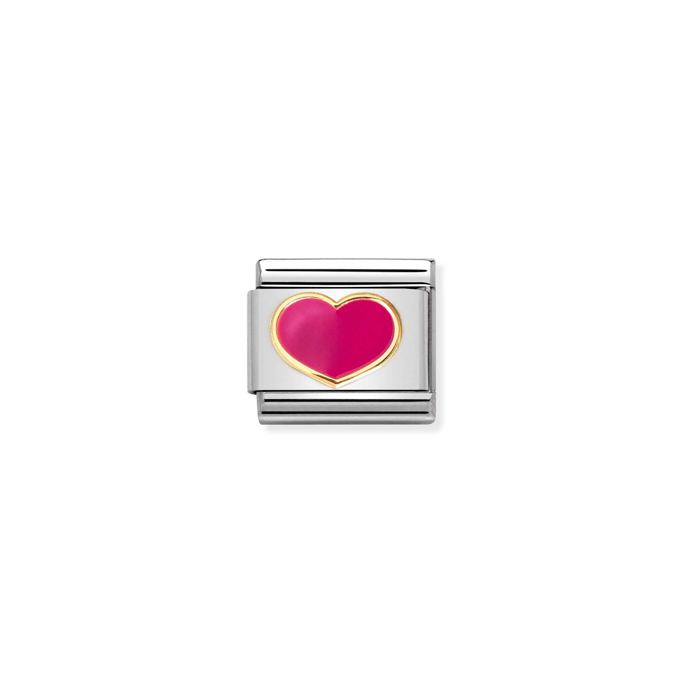 Classic raspberry pink heart