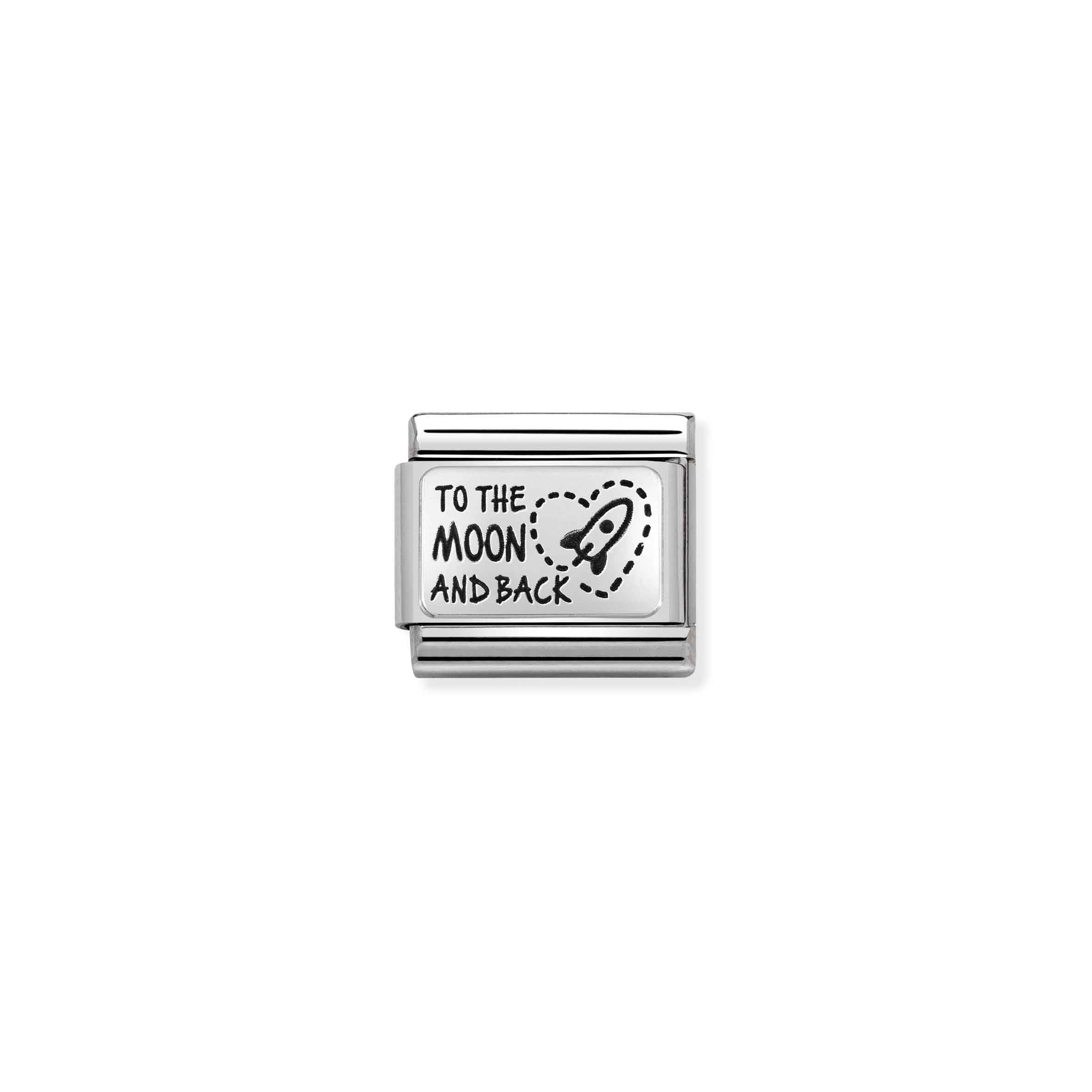 To the moon and back (silver)