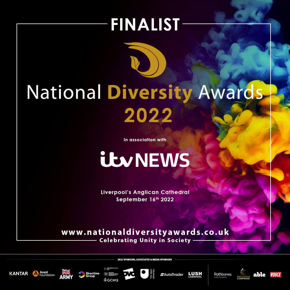The Grand are National Finalists at the National Diversity Awards