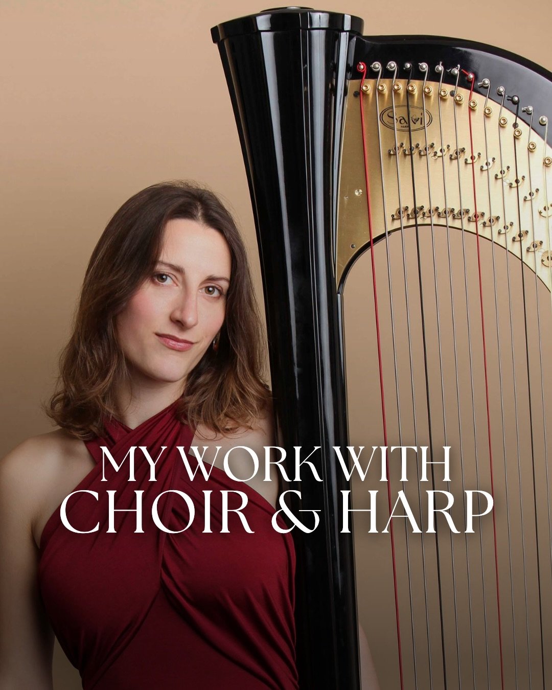 I wanted to share a slightly different side of my work today.

Alongside my harp career, I&rsquo;m also a professional choral singer, brought up in the cathedral music tradition. I was an inaugural member of the Ely Cathedral Girls&rsquo; Choir, then