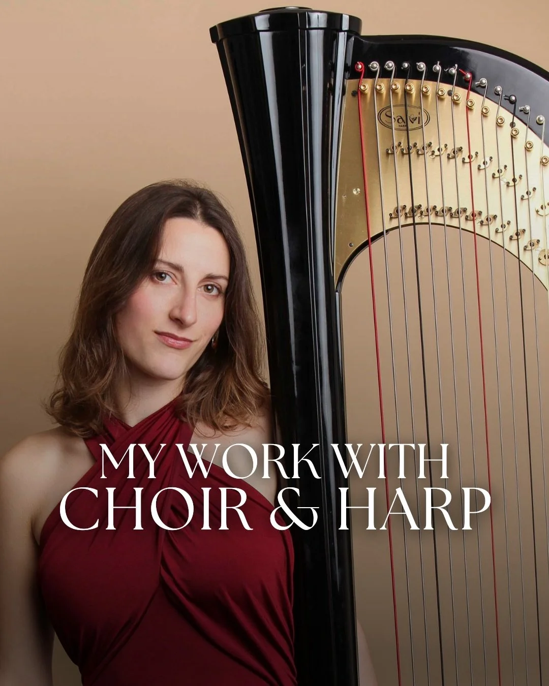 I wanted to share a slightly different side of my work today.

Alongside my harp career, I&rsquo;m also a professional choral singer, brought up in the cathedral music tradition. I was an inaugural member of the Ely Cathedral Girls&rsquo; Choir, then