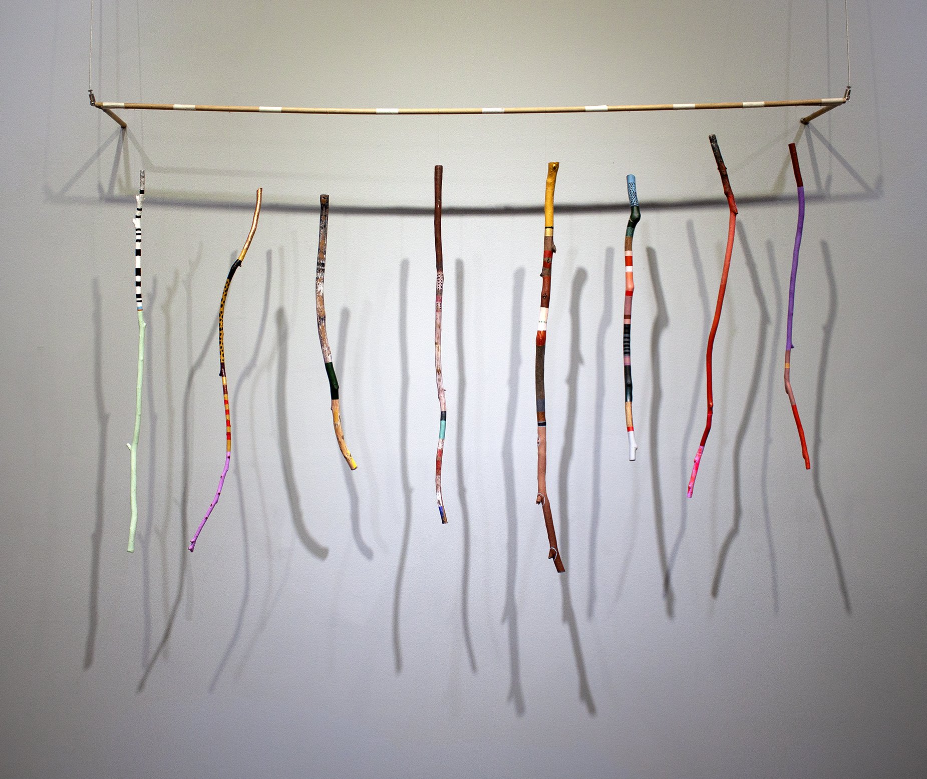 painted sticks, MOTH II Katanning Gallery, Western Australia, 2021 Chelsea Hopkins-Allan - smaller.jpg