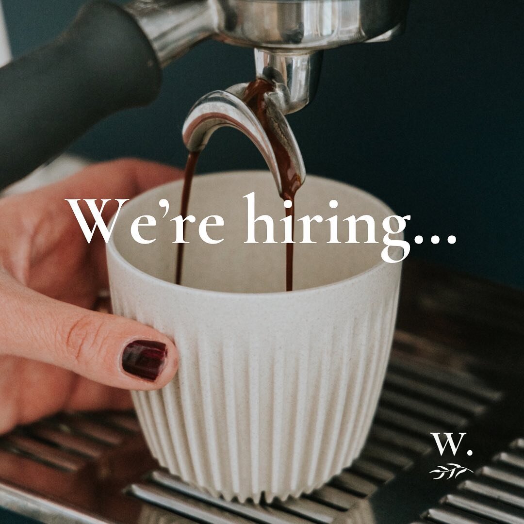 I &lsquo; M  O N  T H E  L O O K O U T&hellip;

&hellip; for a Barista with great customer service skills to work Sundays and one other week day.

Must be chatty and friendly and ok with working on their own in a little shop. 

If this sounds like yo