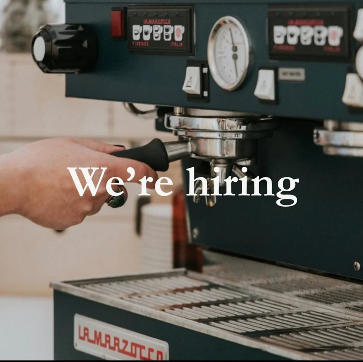 We are still on the look out for someone with previous barista experience to work Saturdays. If you have a passion for good coffee and fancy joining a small but friendly team, get in touch here or at hello@willow-and-co.co.uk