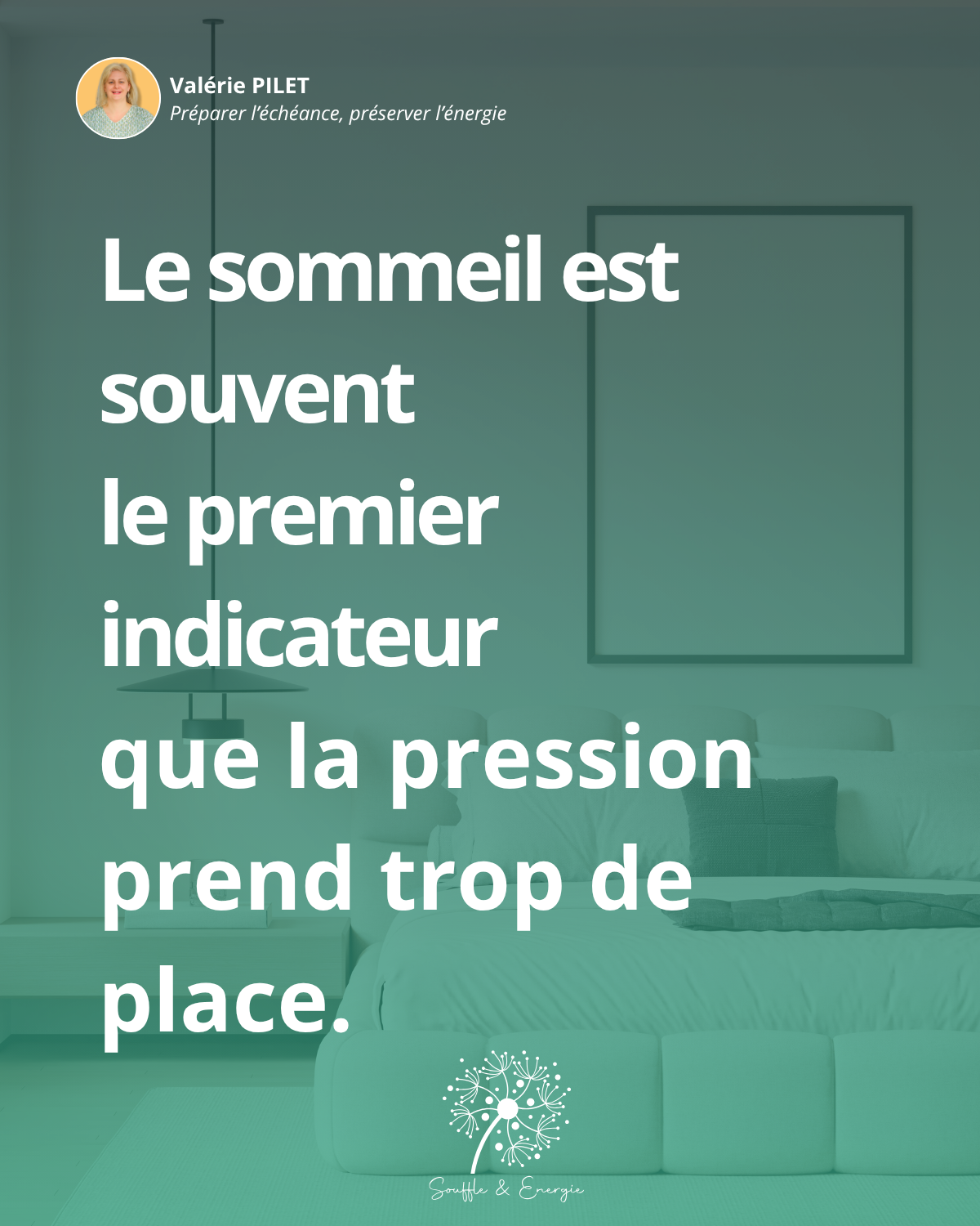 Sommeil et pression : pourquoi c’est le premier signal d'alerte avant une échéance importante