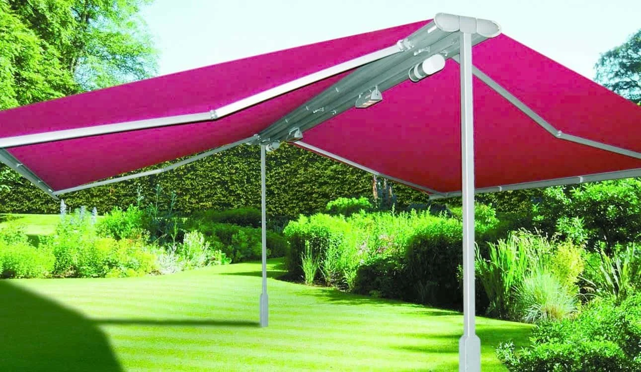 School Butterfly awning — Shade Zone