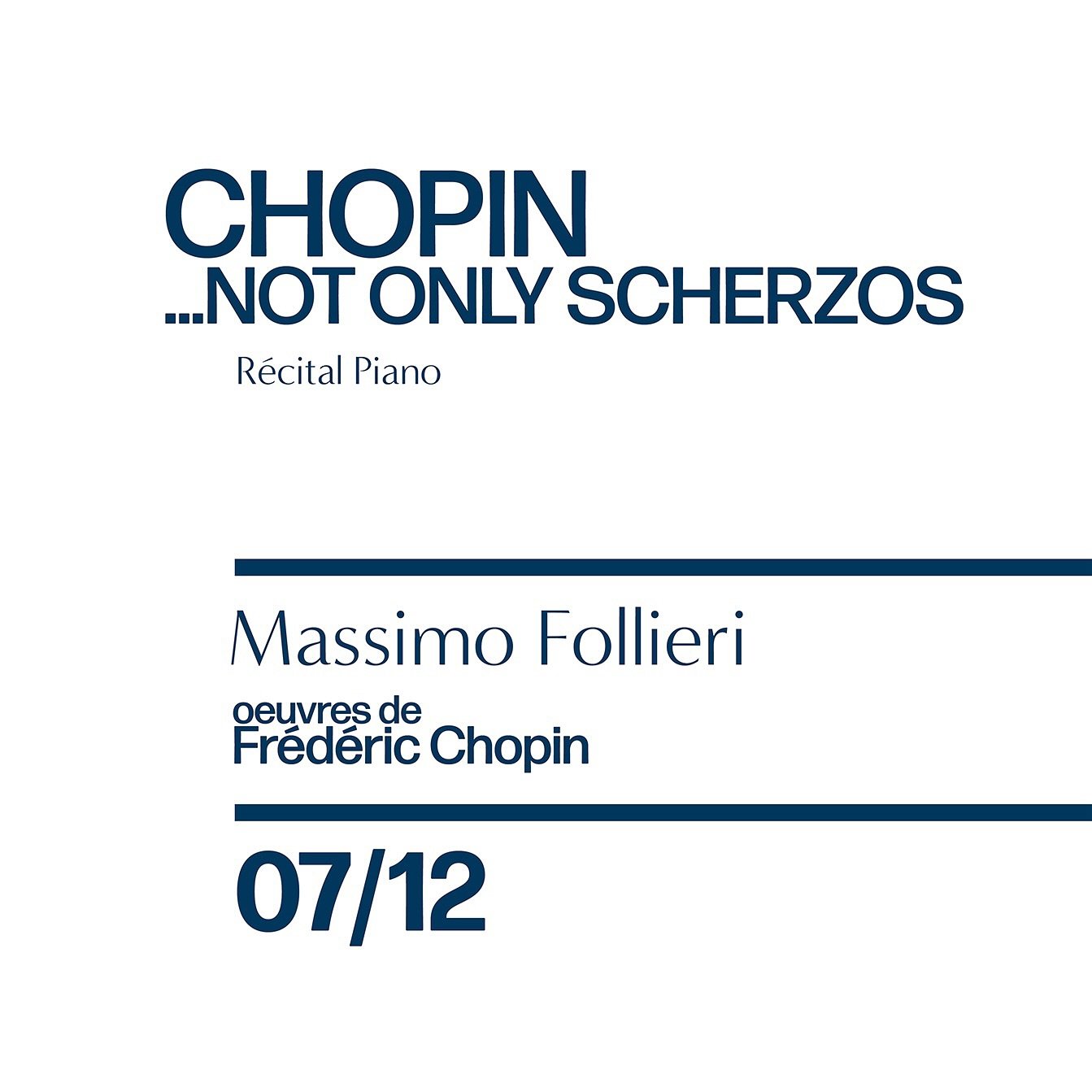 Nous vous invitons &agrave; nouveau &agrave; un concert dans notre magasin &agrave; Niederanven : un voyage &agrave; travers l&rsquo;&oelig;uvre de Chopin avec le pianiste Massimo Folliero. Ceci le samedi 7 d&eacute;cembre chez nous. Plus d&rsquo;inf