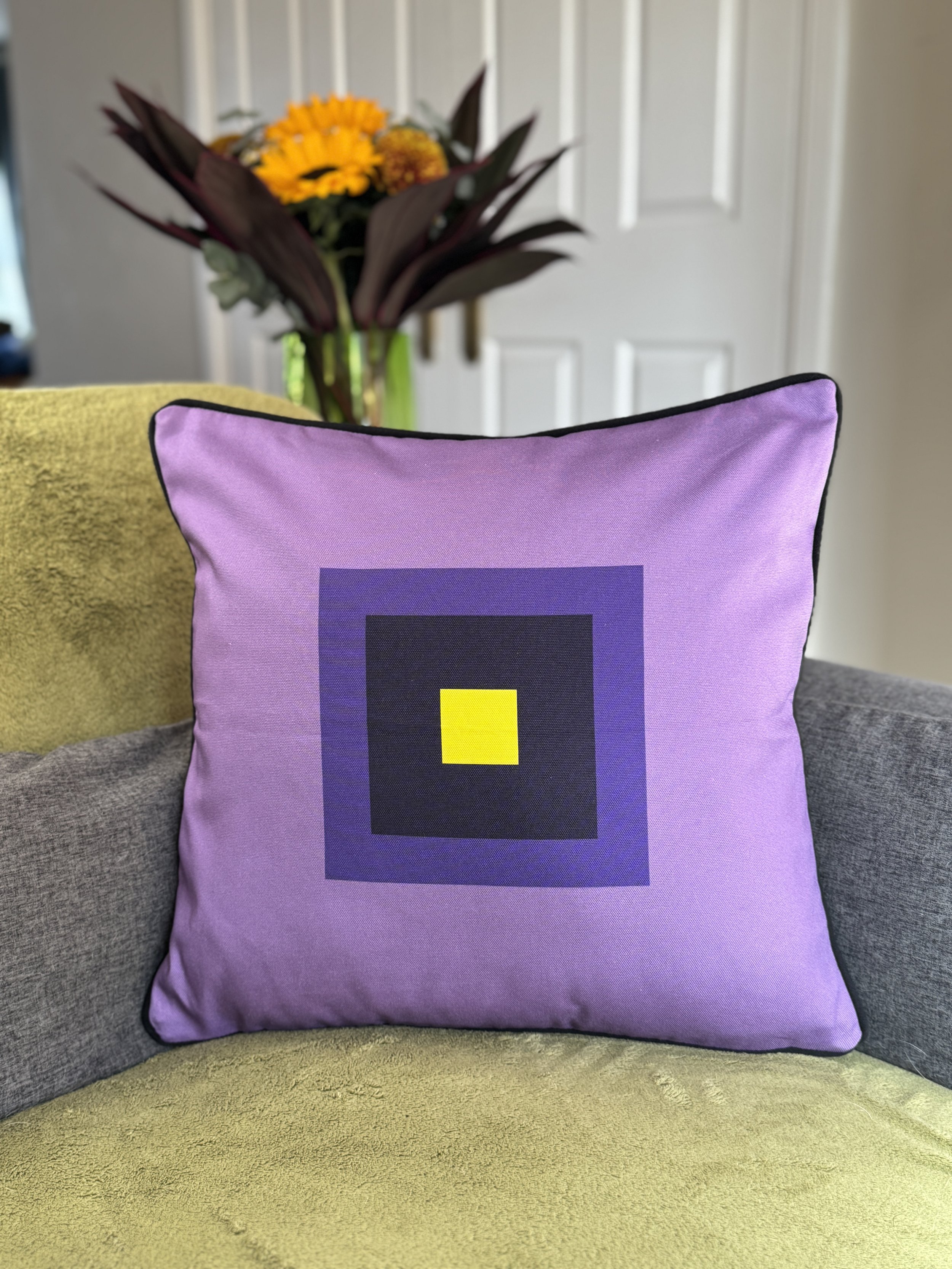 Violet Cushion Cover