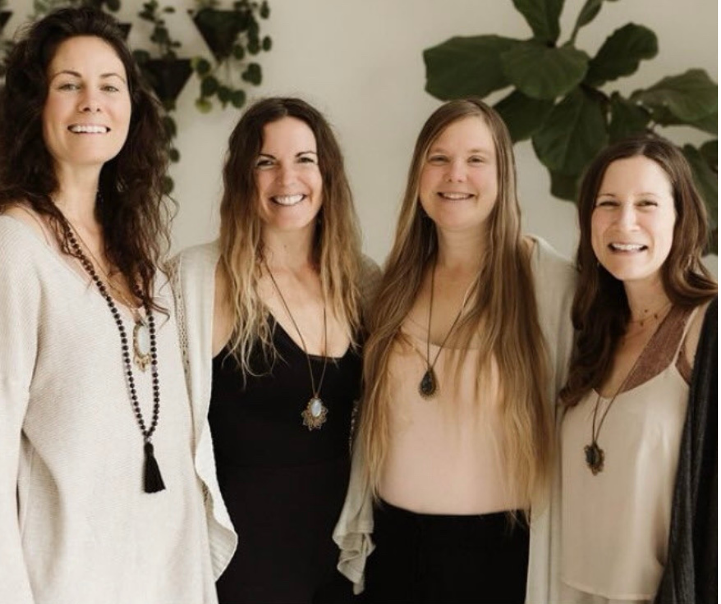 Ally Boothroyd Tina Kininen Laura Dunford Kristyn Rose Foster School of Living Yoga