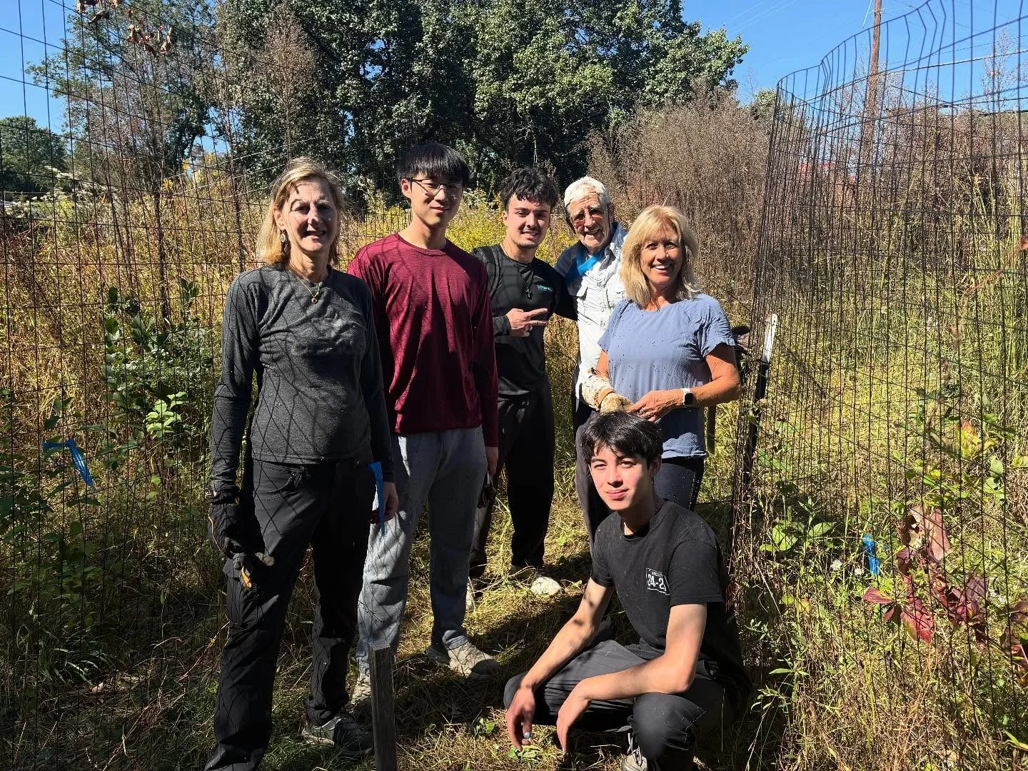 Thanks to our dedicated group of volunteers who came out to support MTF’s work in Lewinsville this Saturday!  It was a great day to get some fresh air and liberate our native saplings in the protective cages—we are really making progress!