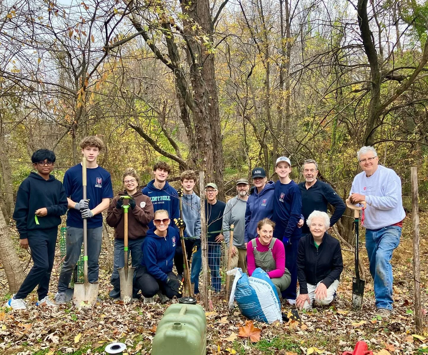 An older resident of the Greenway Heights neighborhood in McLean offered encouraging words last year as we were working hard to clear invasives in an area of the park across from his home, and expressed a wish to see some beautiful redbuds grace that