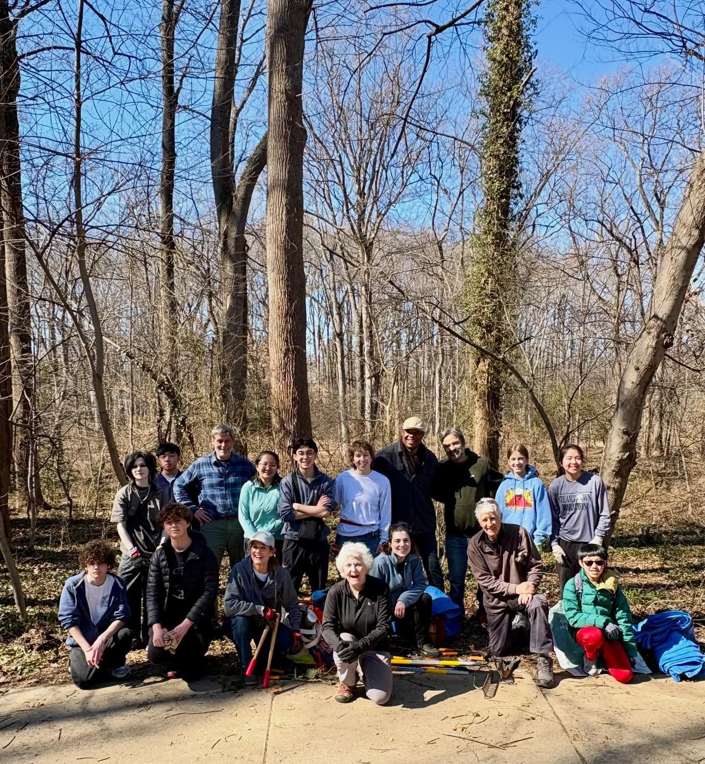 Every week with our wonderful volunteers is a fresh and exciting adventure!  We had a great turnout in McLean Central Park this morning&mdash;the sun was out, the weather was warm and our volunteers were working hard to clear the invasives!  You neve