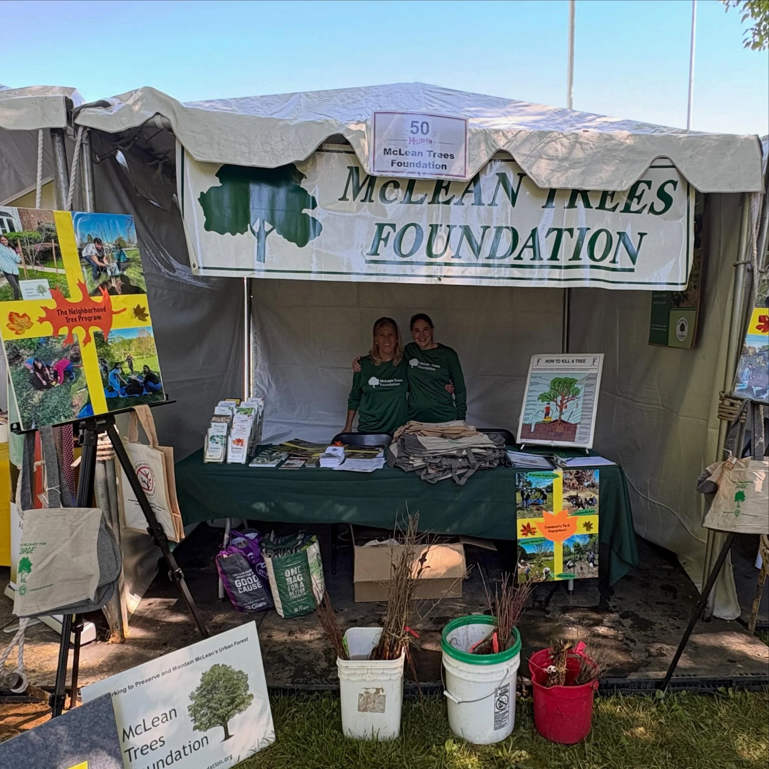 The big day&mdash;McLean Day&mdash; is finally here and we are ready to share our expertise and get you started on your tree planting adventure with our free barefoot trees!  We have six different trees we are offering! Please come visit us at booth 