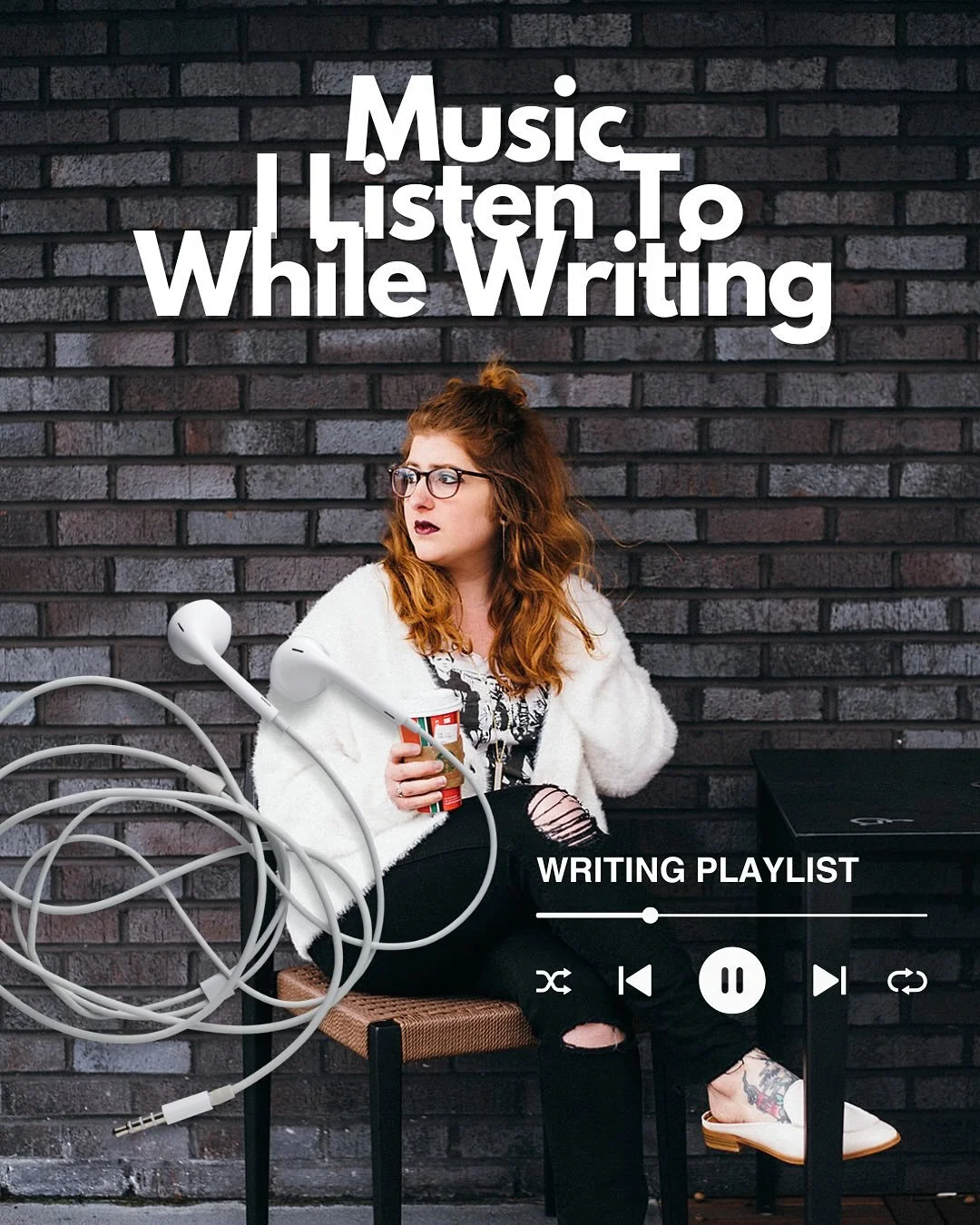 Writing a book isn&rsquo;t just finding the right words. 
It&rsquo;s setting the scene. I need at least three beverages, a relaxing space, and the perfect playlist. Thanks to a touch of ADHD, I find that I work best with industrial beats or super cal