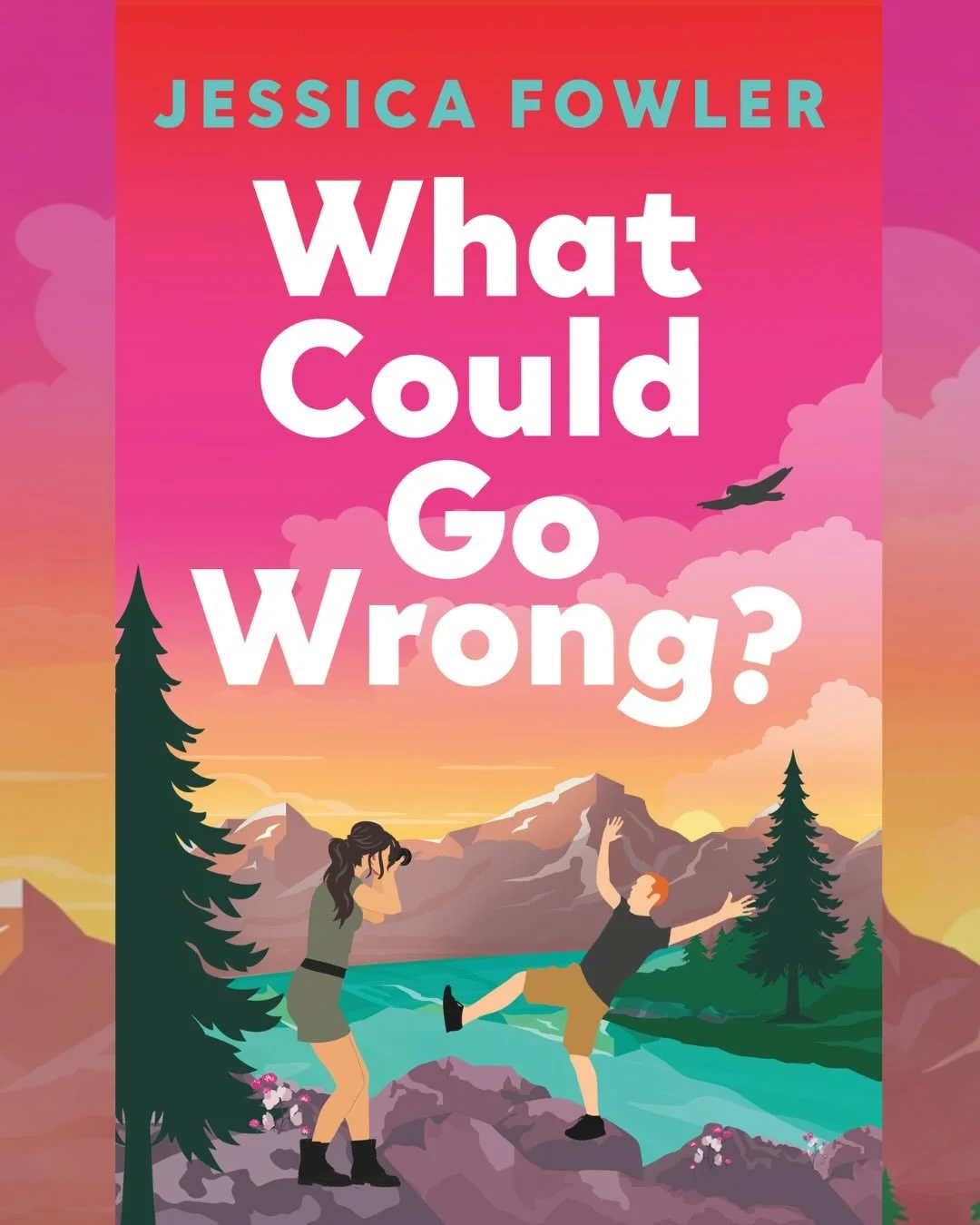 🏔️📸 🏕️ COVER REVEAL 🏔️📸 🏕️
For my debut Rom-com, WHAT COULD GO WRONG? is finally live. 

This book has been a labor of love and I can&rsquo;t wait to share it with you all this summer. 

There are so many exciting things still to come (includin