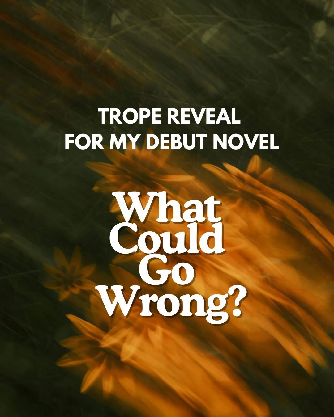 I&rsquo;m a sucker for a good trope. 

Fake-Dating. 
Forced Proximity. 
Second Chance. 
Miscommunication. 

But when writing my debut romance novel, WHAT COULD GO WRONG? 

I found myself revamping a few of my favorites. 
Because why make it one bed, 