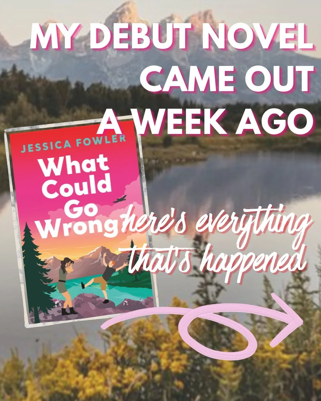 Holy smokes! What a freaking week! 
I&rsquo;m so grateful and also soooooo exhausted. 

I can&rsquo;t believe it&rsquo;s been a week since WHAT COULD GO WRONG? has come out! I&rsquo;m still in shock but it happened and I can&rsquo;t believe I got to 