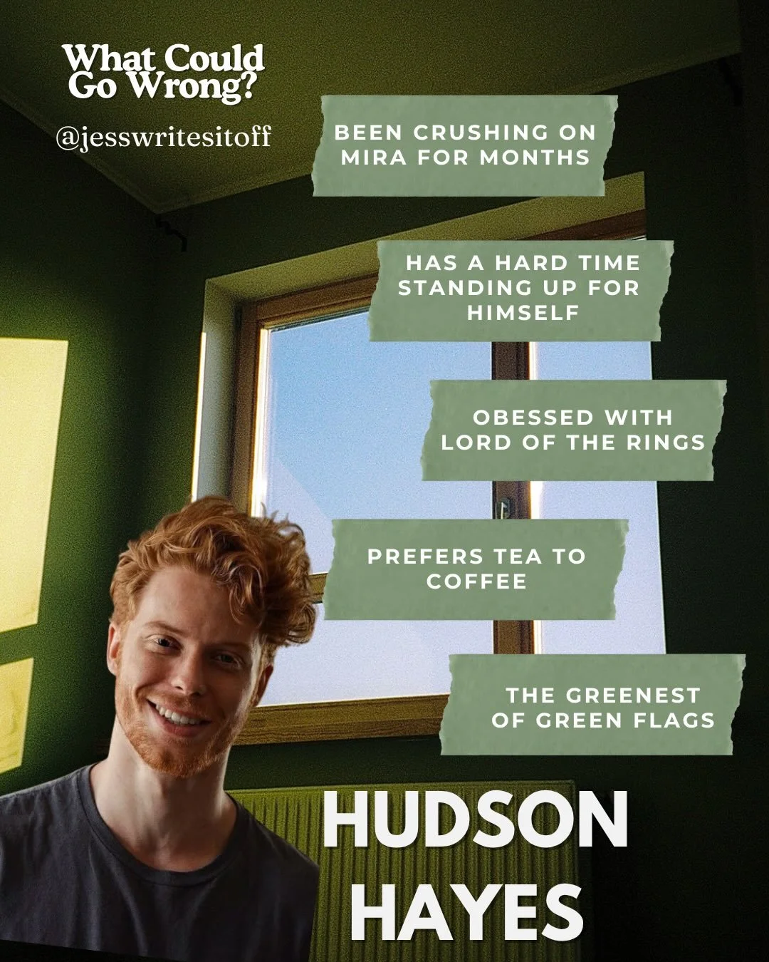 Meet Hudson, 
He&rsquo;s about to start a new chapter; he&rsquo;s taking over as CEO for his father&rsquo;s adventure lifestyle company, Elite Elevation, his ex-girlfriend is finally moving out of his apartment, and he&rsquo;s ready to ask the girl h