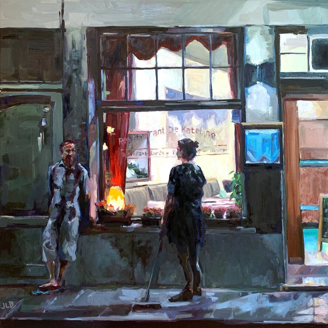 Finally! After a three year delay due to the pandemic, the show will go on. I am delighted to have my 2019 painting &quot;Shifts End&quot; juried into this invitational show at the gorgeous Penn Place Gallery in Garrett Park, MD. 

Key Information:

