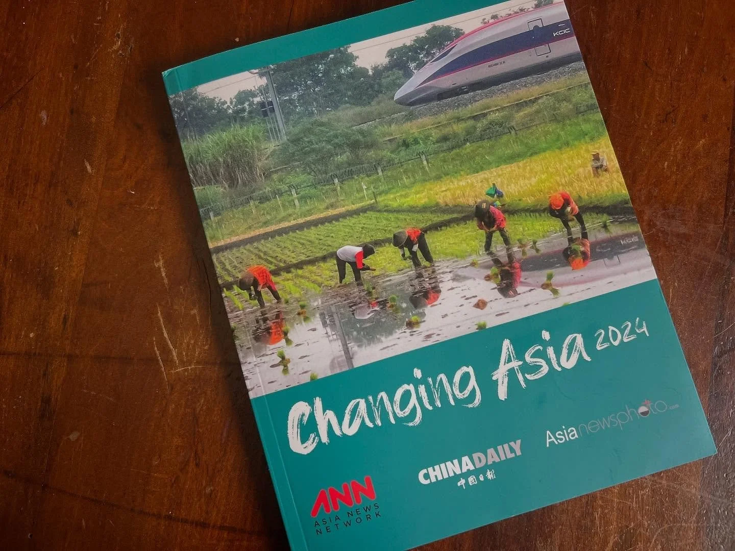 Happy that one of my photographs taken in Vietnam has been selected for the annual Changing Asia book, showcasing a region in transformation. Vietnam is represented through my image of a woman in the traditional conical hat, working on a new developm