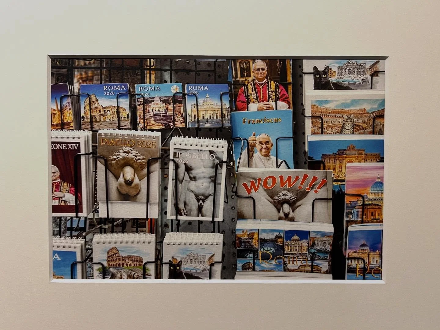 Grateful to @officinefotografiche for selecting From Rome With Love and for the opportunity to present this project in their gallery alongside other talented photographers. 
Grateful for the conversations, the energy, and everyone who stopped by the 