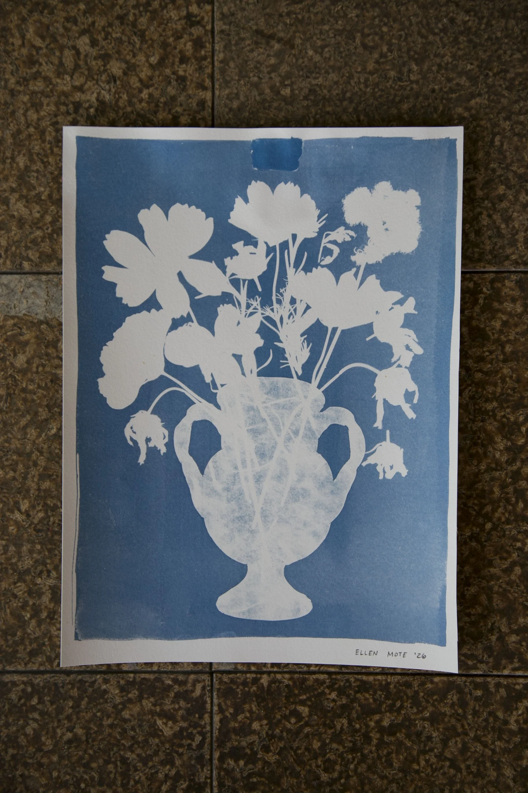 Large SUPERBLOOM Cyanotype 3