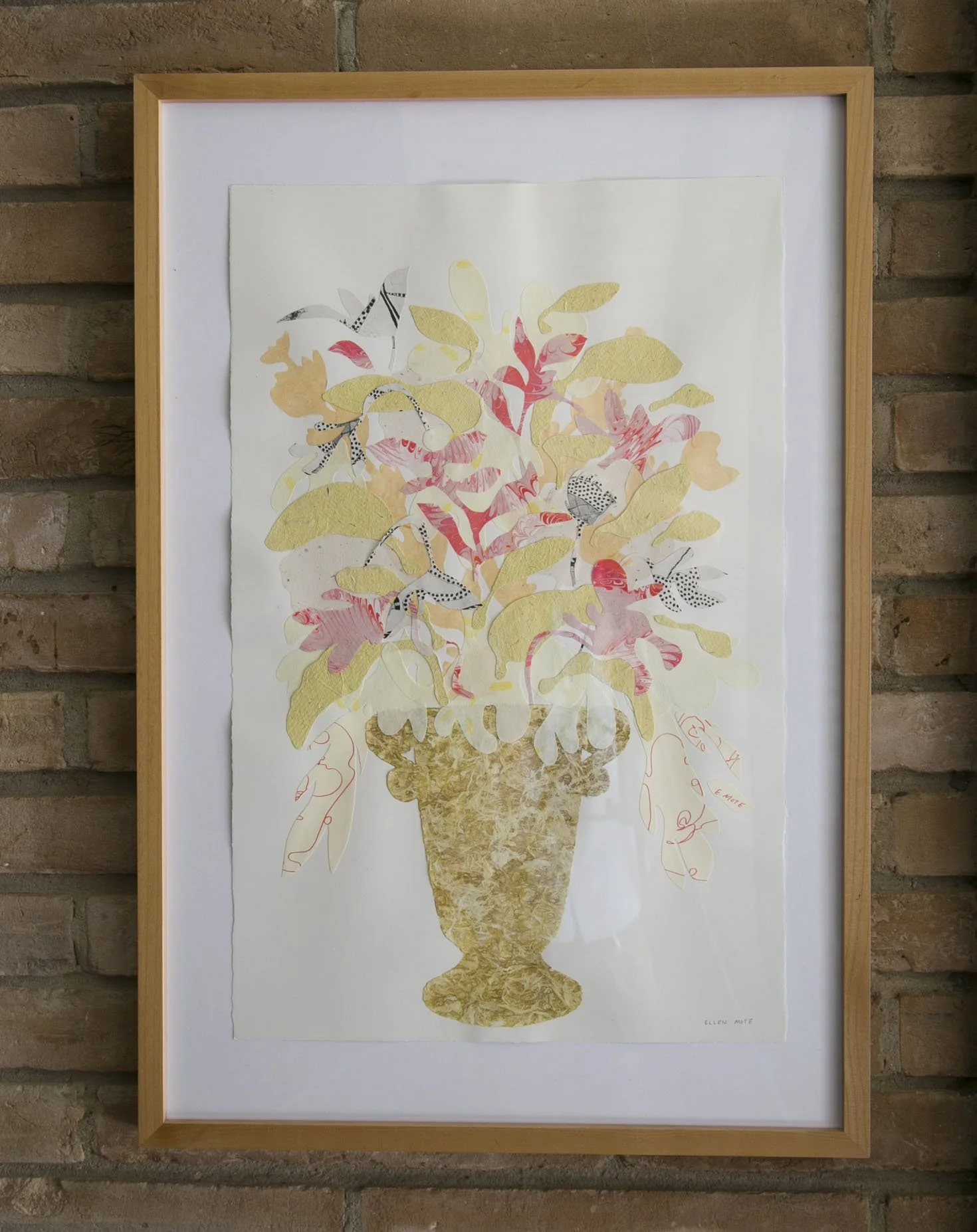 ellen mote floral collage