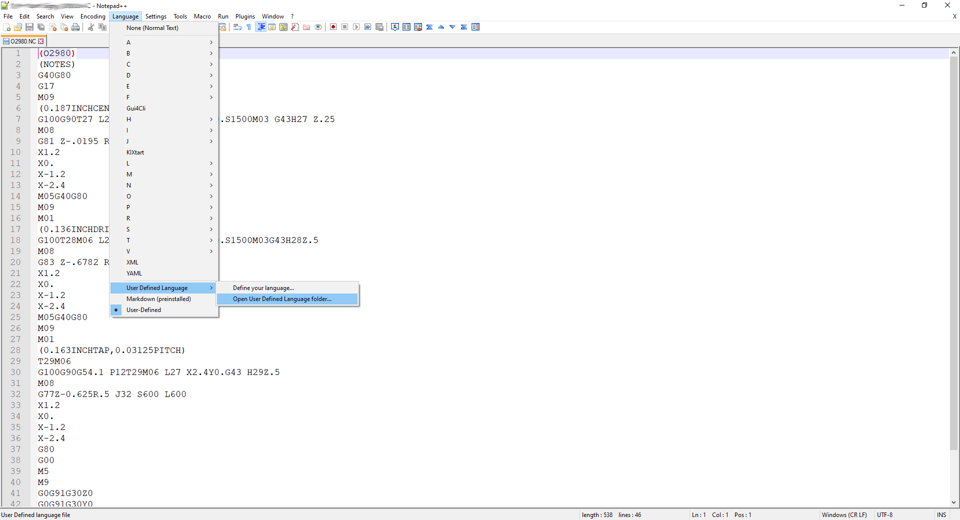 Notepad++ — Cnc_Guy_Ryan