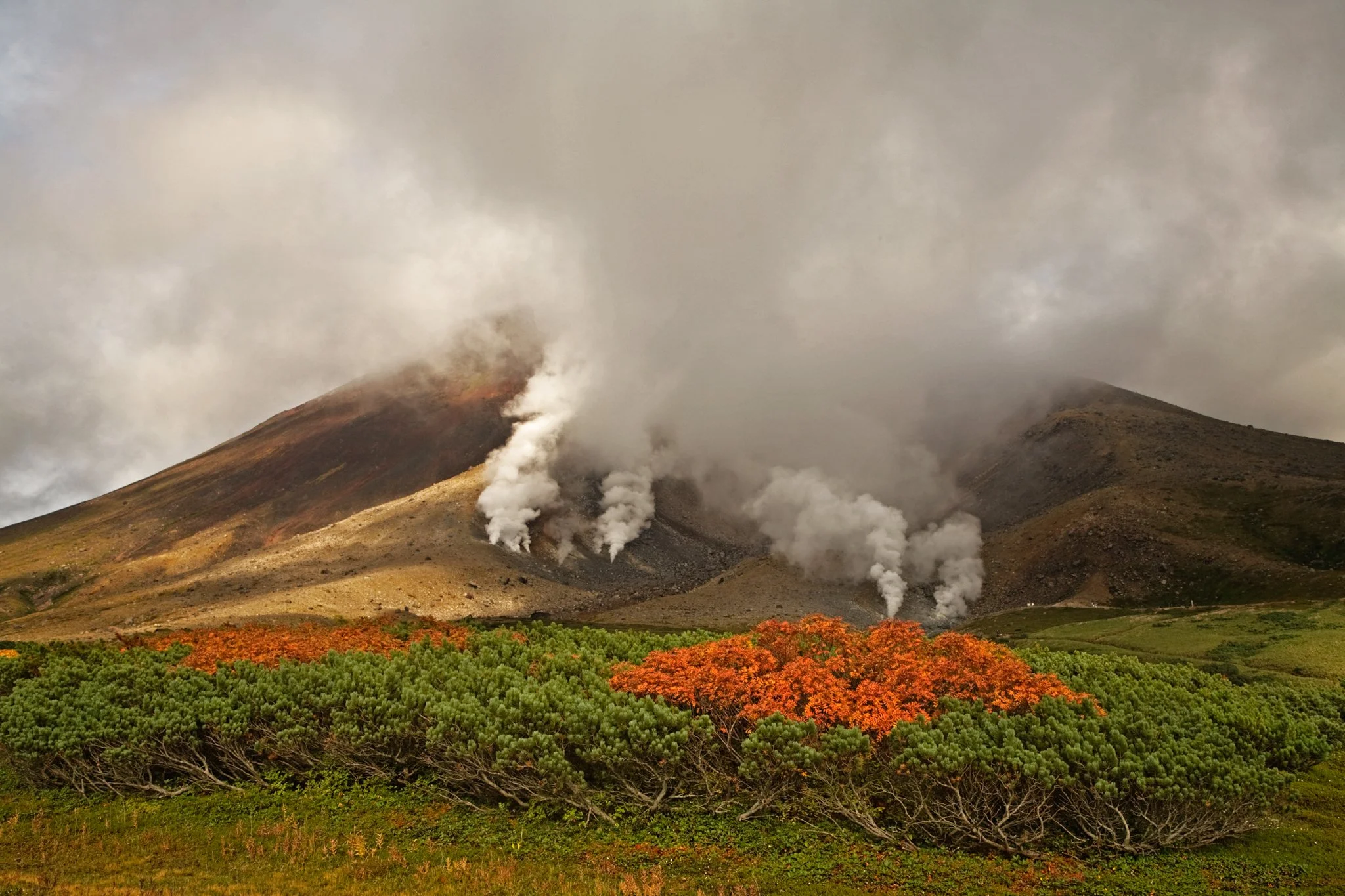 Ashidake Volcano, Daisetsuzan National Park, Hokkaido. 2007