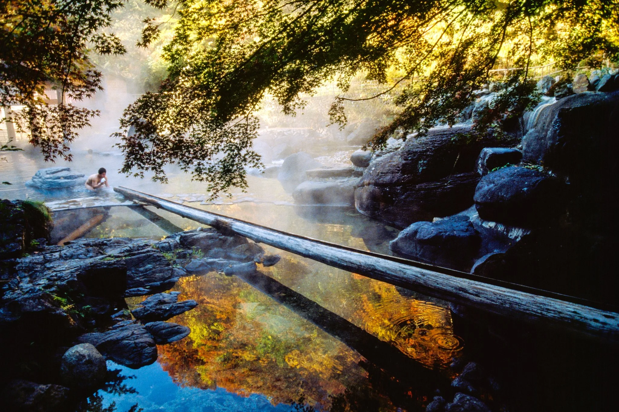 Takaragawa Hotspring, Gumma Prefecture, Kanto. 1988
