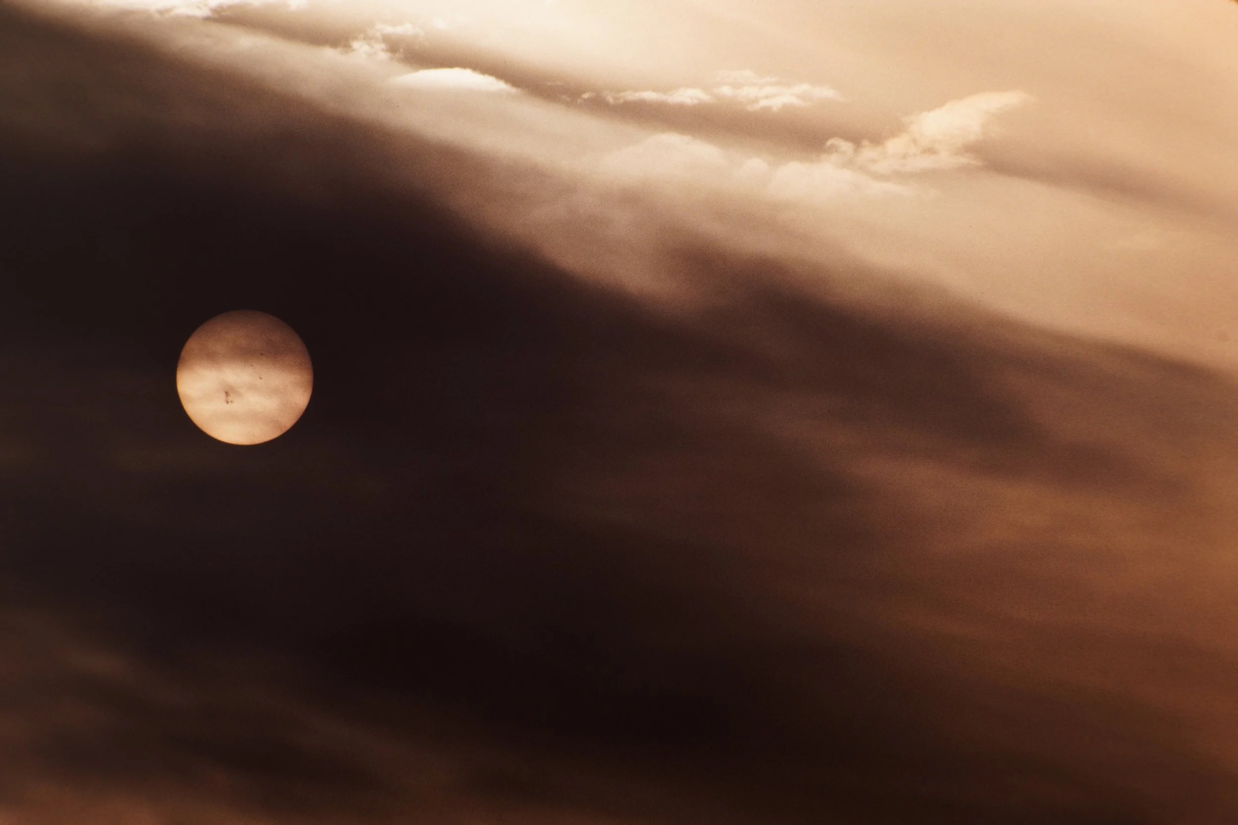 Full Moon, Matasushima, Miyagi Prefecture, Tohoku. 1978