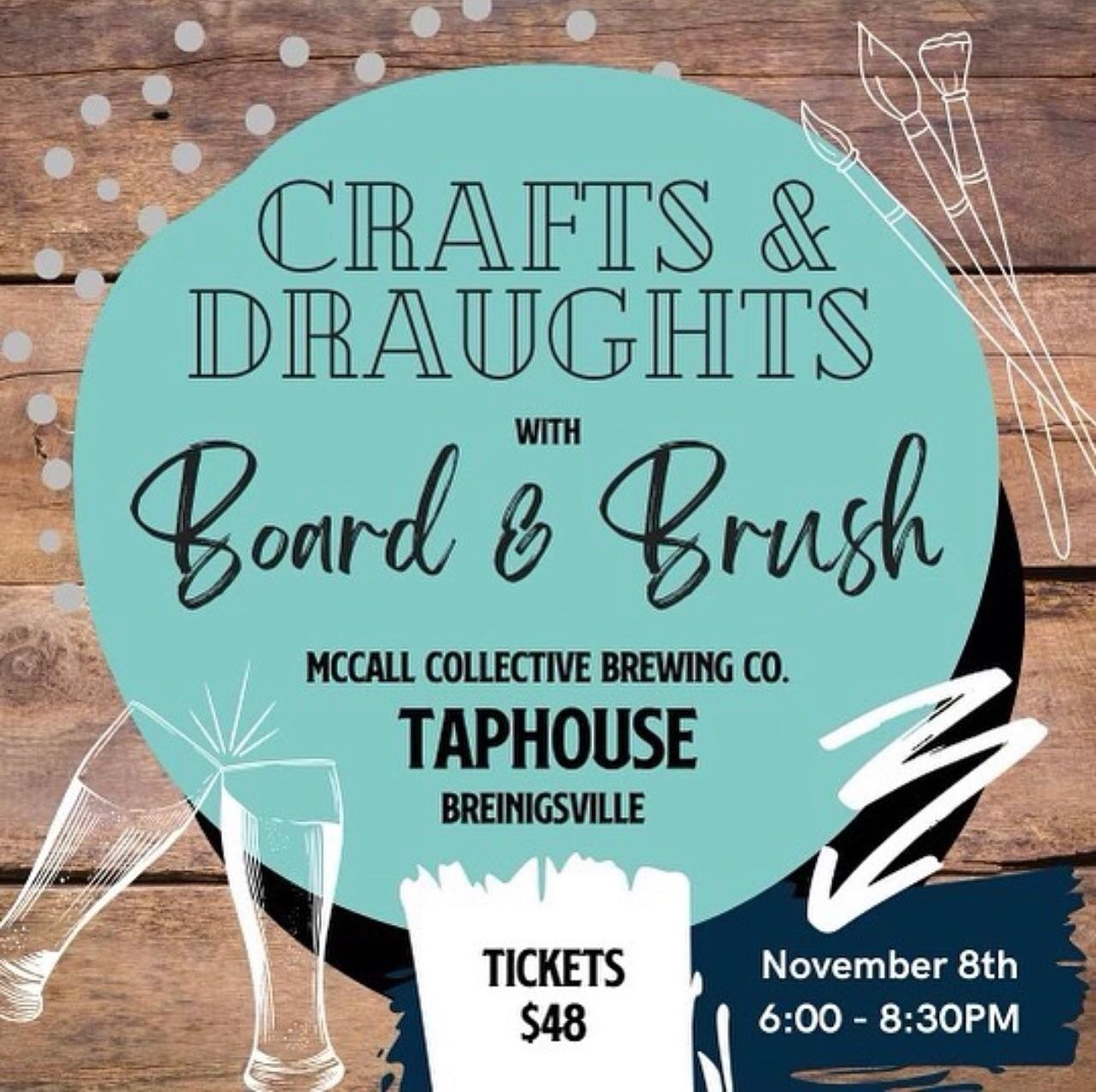 What&rsquo;s going on in the guild this week? We&rsquo;ve got some special events coming up at some of our favorite spots! Here&rsquo;s just a few!
.
.
Craft night at @mccallcobeer_taphouse on Tuesday, Nov 8th! Get your vote on and then come recover 