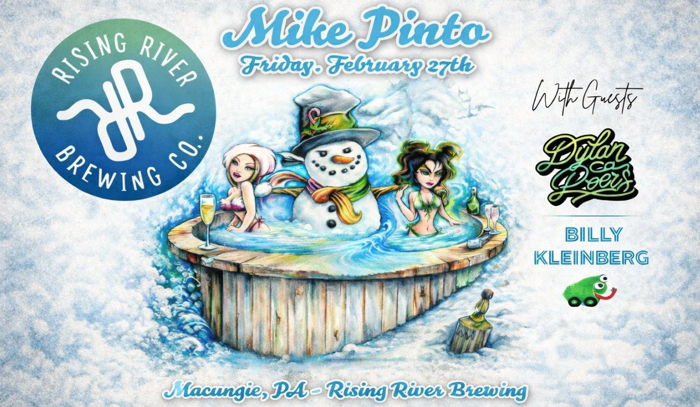 Rising River Presents: Mike Pinto with Dylan Peters & Billy Kleinberg