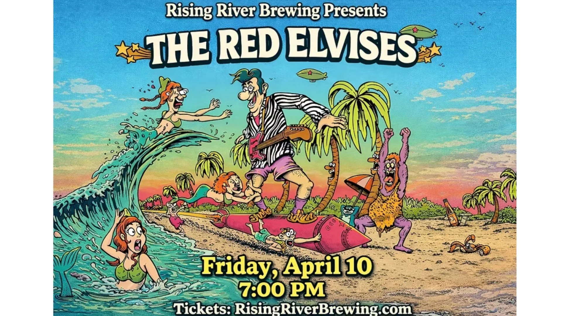 Rising River presents: The Red Elvises