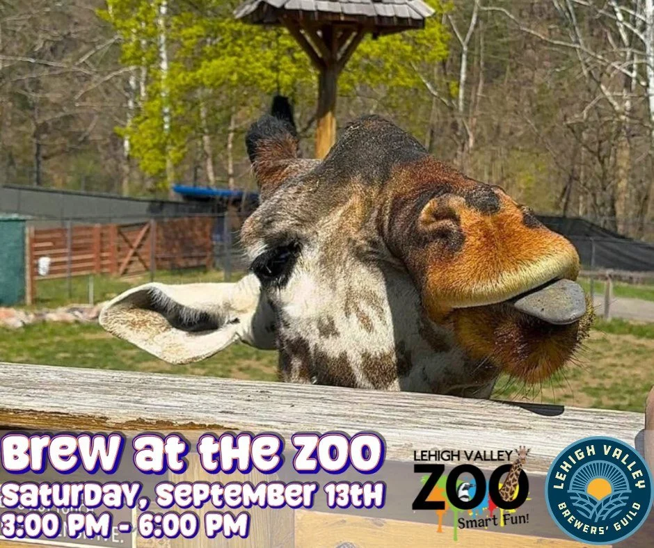 .👀 Don&rsquo;t make us give you this look&hellip;
.
.
If you miss out on Brew at the Zoo on Saturday, September 13th at the Lehigh Valley Zoo, this is exactly how we&rsquo;re gonna be staring you down. 🦒🍺
.
.
From 3:00&ndash;6:00PM, you&rsquo;ll b