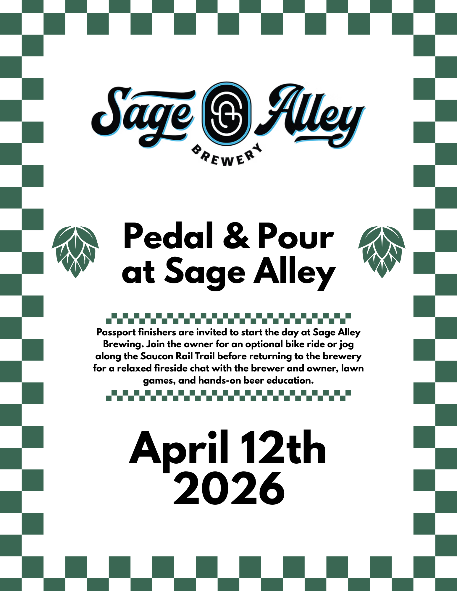 Pedal & Pour at Sage Alley